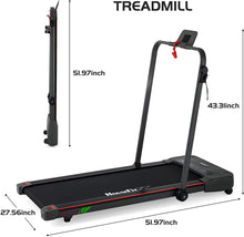 Load image into Gallery viewer, HouseFit Smart 420 Under Desk Treadmill with Bluetooth APP for Walking and Running Mode 2 in 1