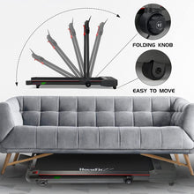 Load image into Gallery viewer, HouseFit Smart 420 Under Desk Treadmill with Bluetooth APP for Walking and Running Mode 2 in 1