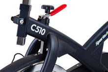 Load image into Gallery viewer, SportsArt C510 Status Series Indoor Stationary Cycle w/ Dual-Clip Foot Pedal (black)