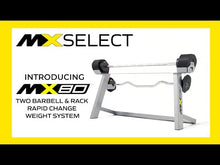 Load and play video in Gallery viewer, MX Select MX80 Adjustable Barbell and EZ Curl System