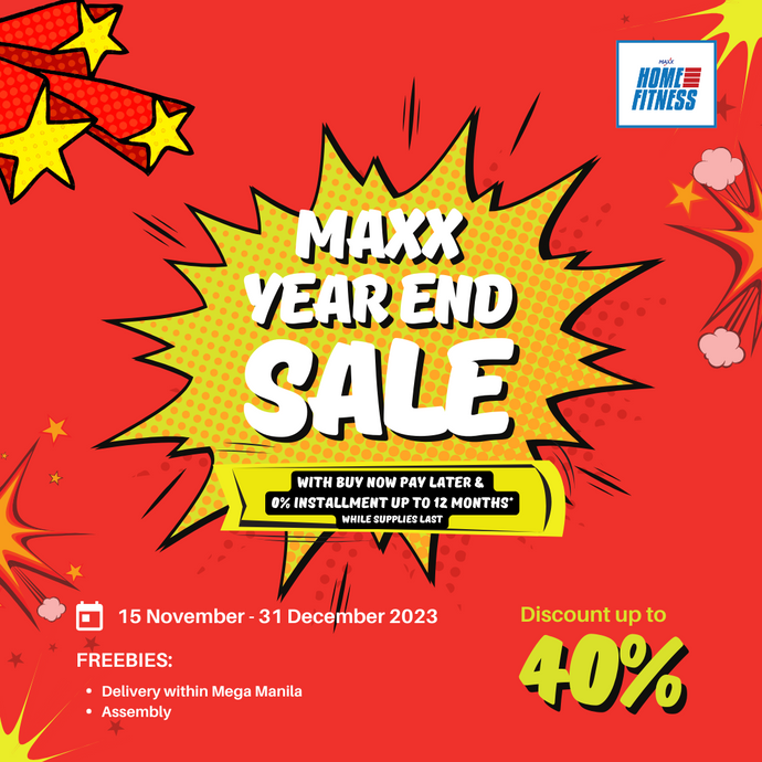 MAXX HOME FITNESS Year End Clearance Sale 2023