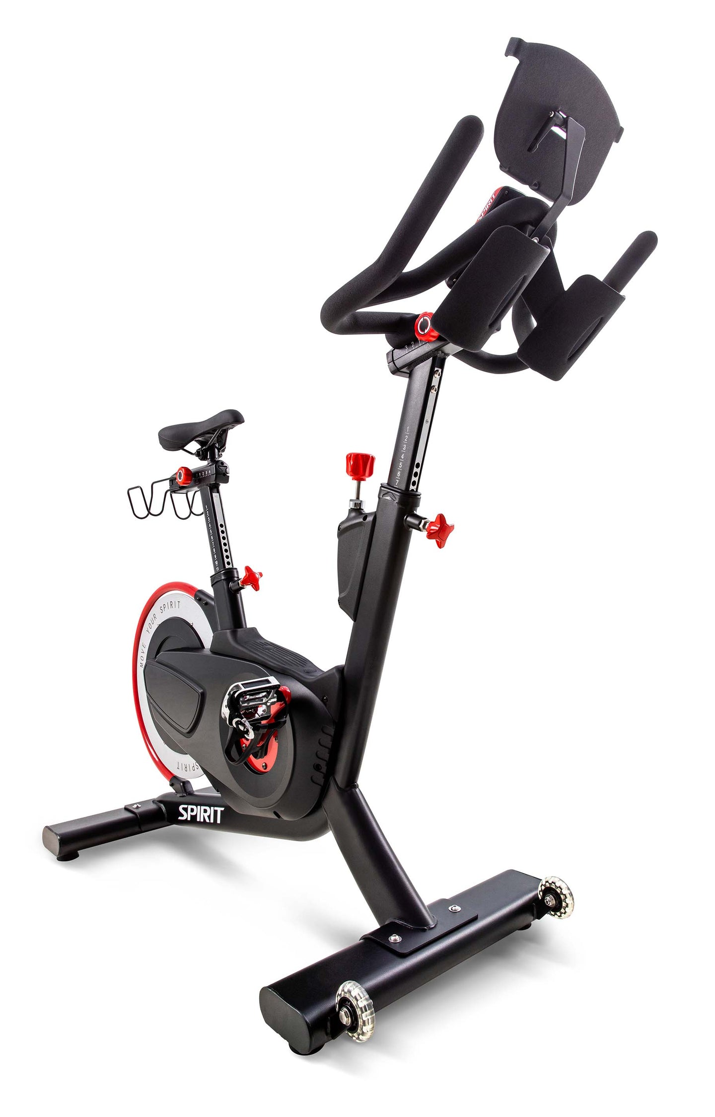 Spirit Fitness CIC850 Commercial Indoor Cycling Bike w/ Console & Tablet Holder