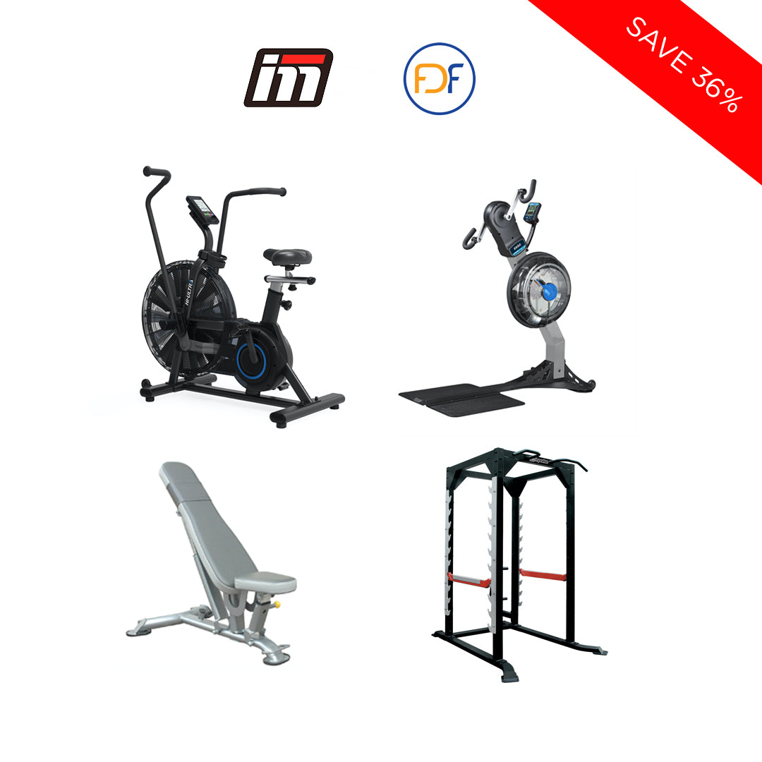 Crossfit Airuno Assault Bike Crossfit HIIT Package – Maxx Home Fitness