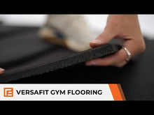 Load and play video in Gallery viewer, VersaFit Flooring Economy Rubber Floor Tile - 1m x 1m x 8mm
