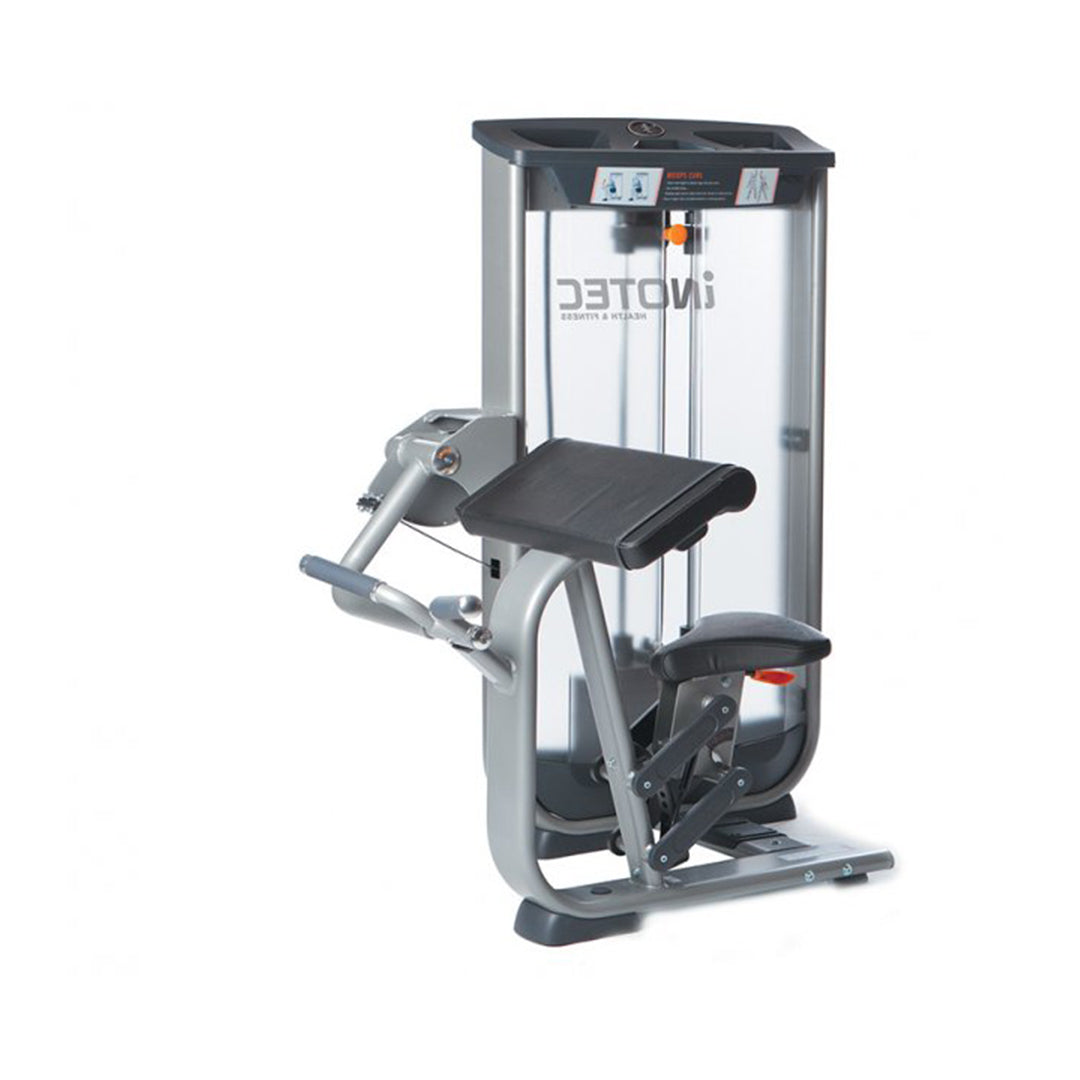 Inotec Fitness NL10 Arm Curl Natural Line selectorized machine